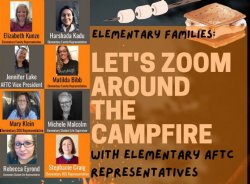 Photos of Elementary family representatives